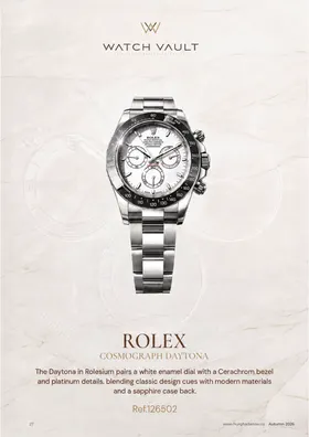 Watch Vault: As printed