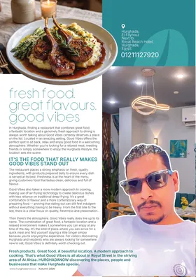 Good Vibes Restobar: As printed