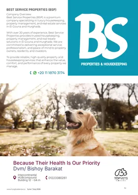 Best Service Properties: As printed